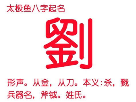 劉五行|起名解惑：姓氏“刘”字的五行属什么？